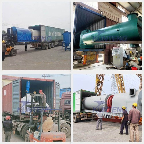 Continuous Rotary Carbonization Furnace Coconut Shell Carbonization Furnace Biomass Carbonization Furnace