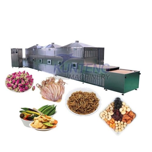 High Efficiency Source Larvae Drying Microwave Dryer Machine for Drying and Sterilization Machine